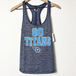 NFL TEAM GO TITANS WOMEN TANK SIZE SMALL BRAND NEW WITH TAGS